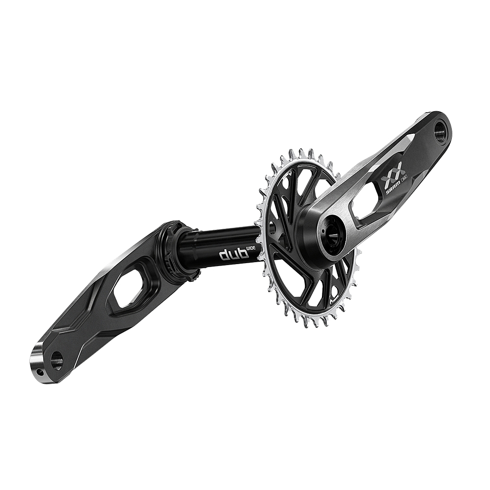 SRAM XX DH Crankset | DUB | 12-speed | T-Type | Direct Mount - Chainline 56.5 | black