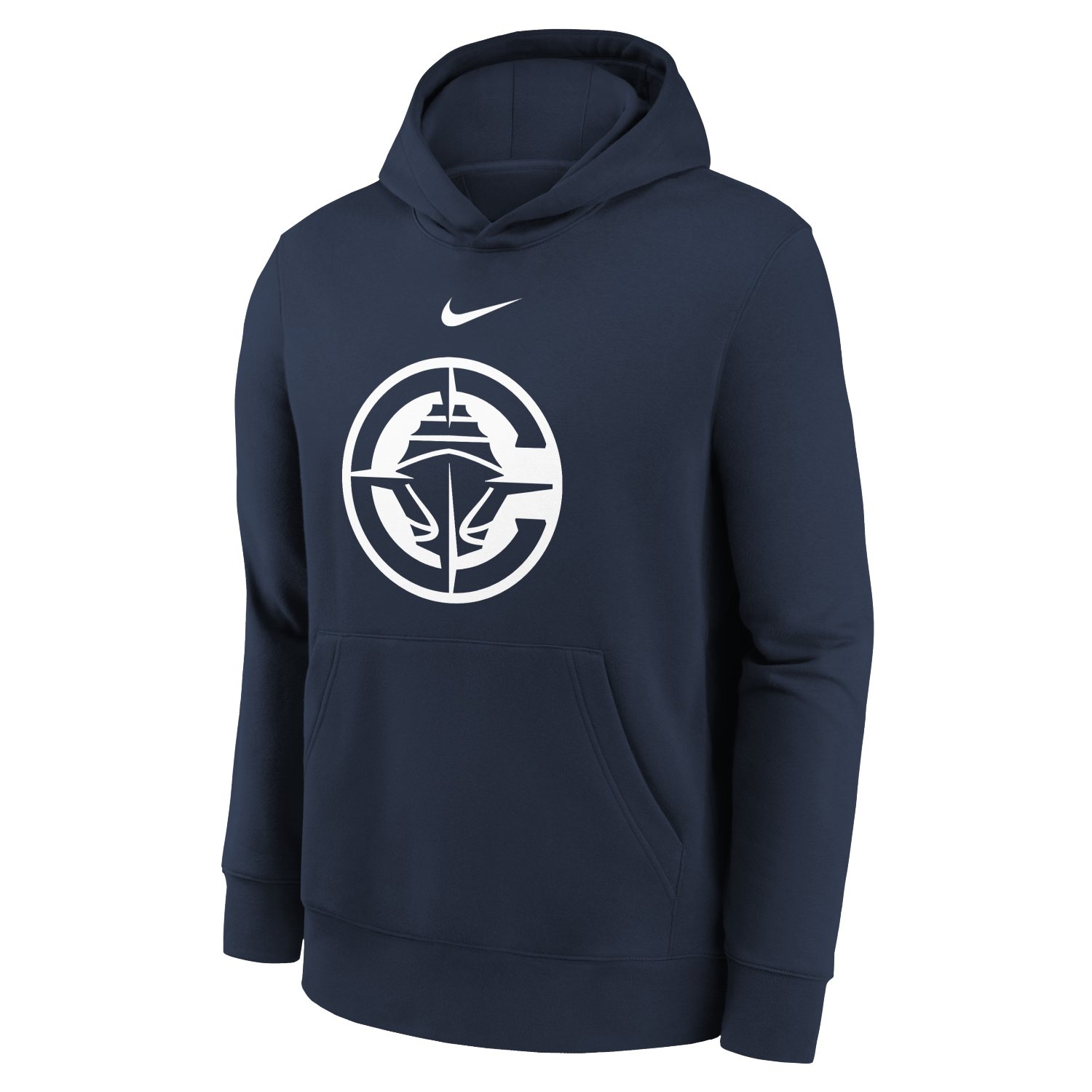 Los Angeles Clippers NBA Logo Nike Club Hoodie Navy (YOUTH)