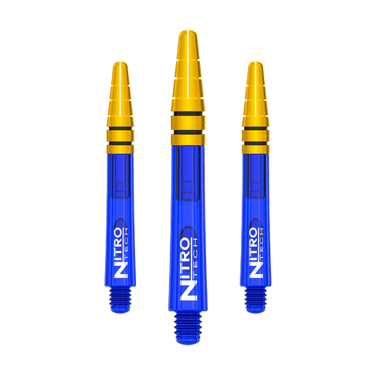 Red Dragon Nitrotech Shafts - Blau Gold - 39mm