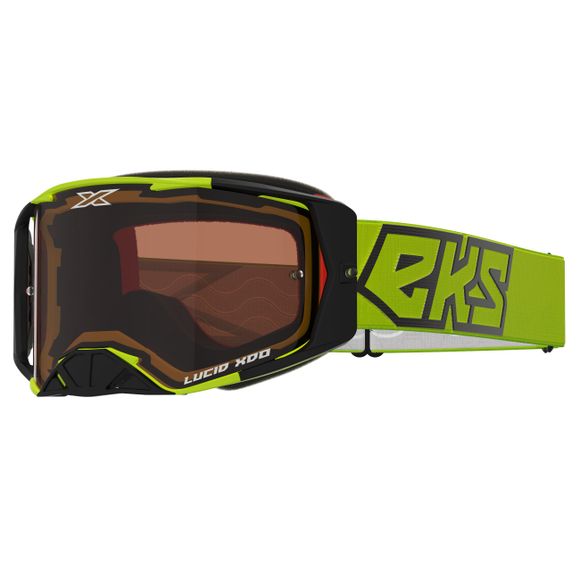 EKS LUCID FLO YELLOW cross mask - AUBURN 2023 - YellowRef: KS0017 / 067-12025