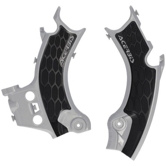 Acerbis X-GRIP frame protector - Gray / BlackRef: AE6135 / 0026618.223