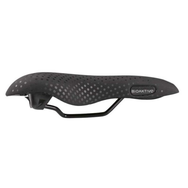 Selle San Marco Trek Gel Saddle - Biofoam S - black suede