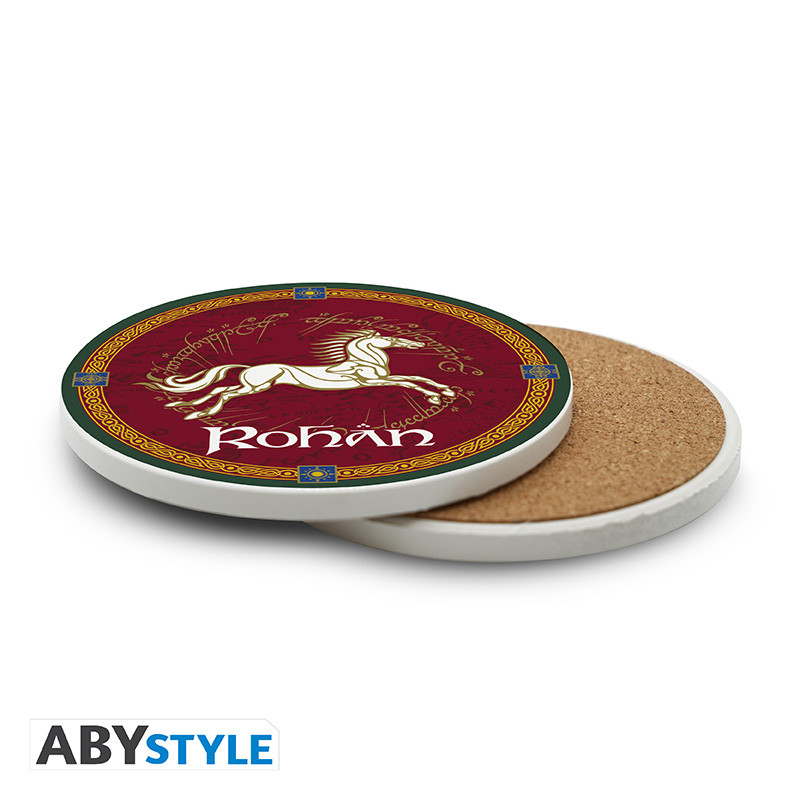 LORD OF THE RINGS Ceramic Coasters Rohan
