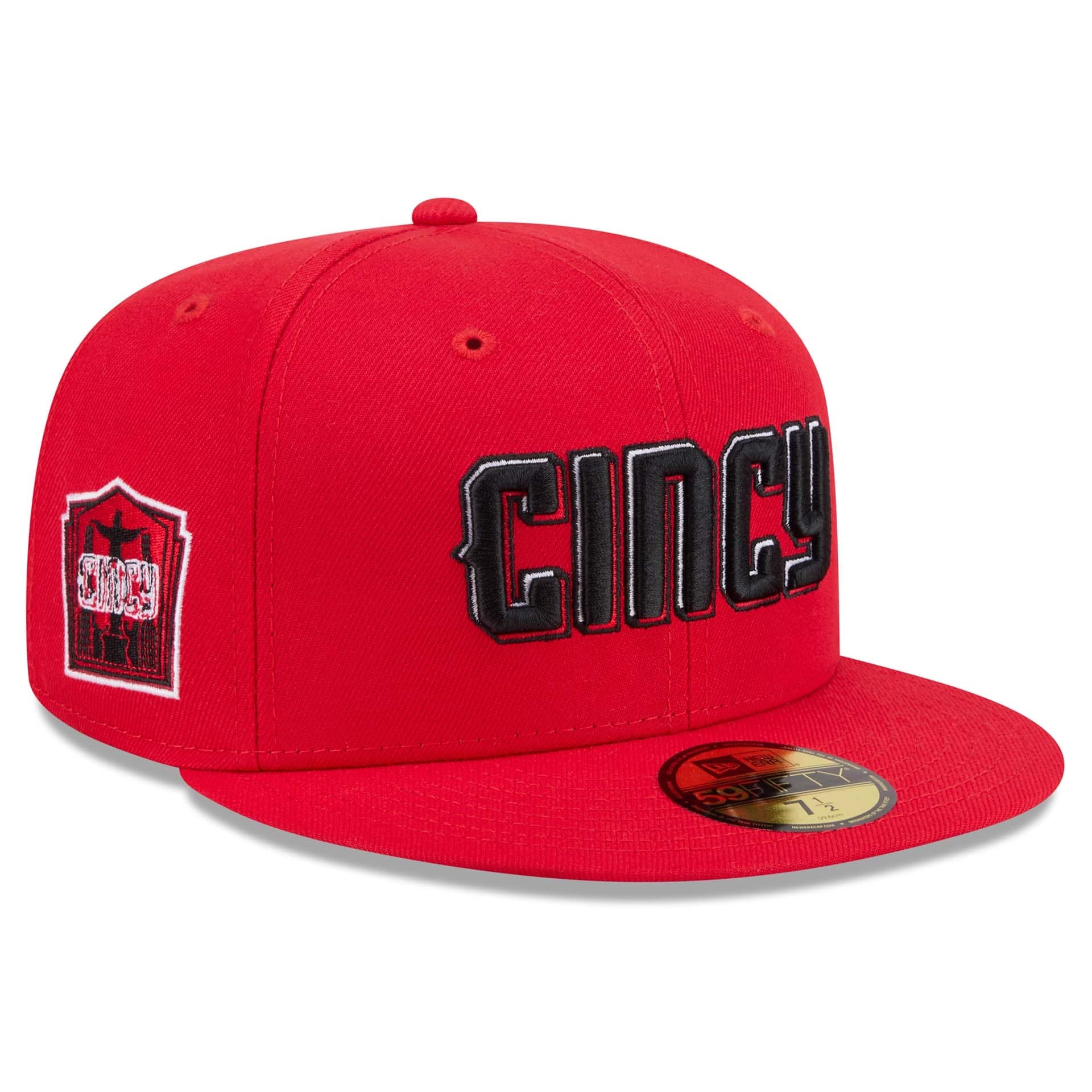 Cincinnati Reds MLB City Connect Fan Pack 59FIFTY Fitted Cap Red