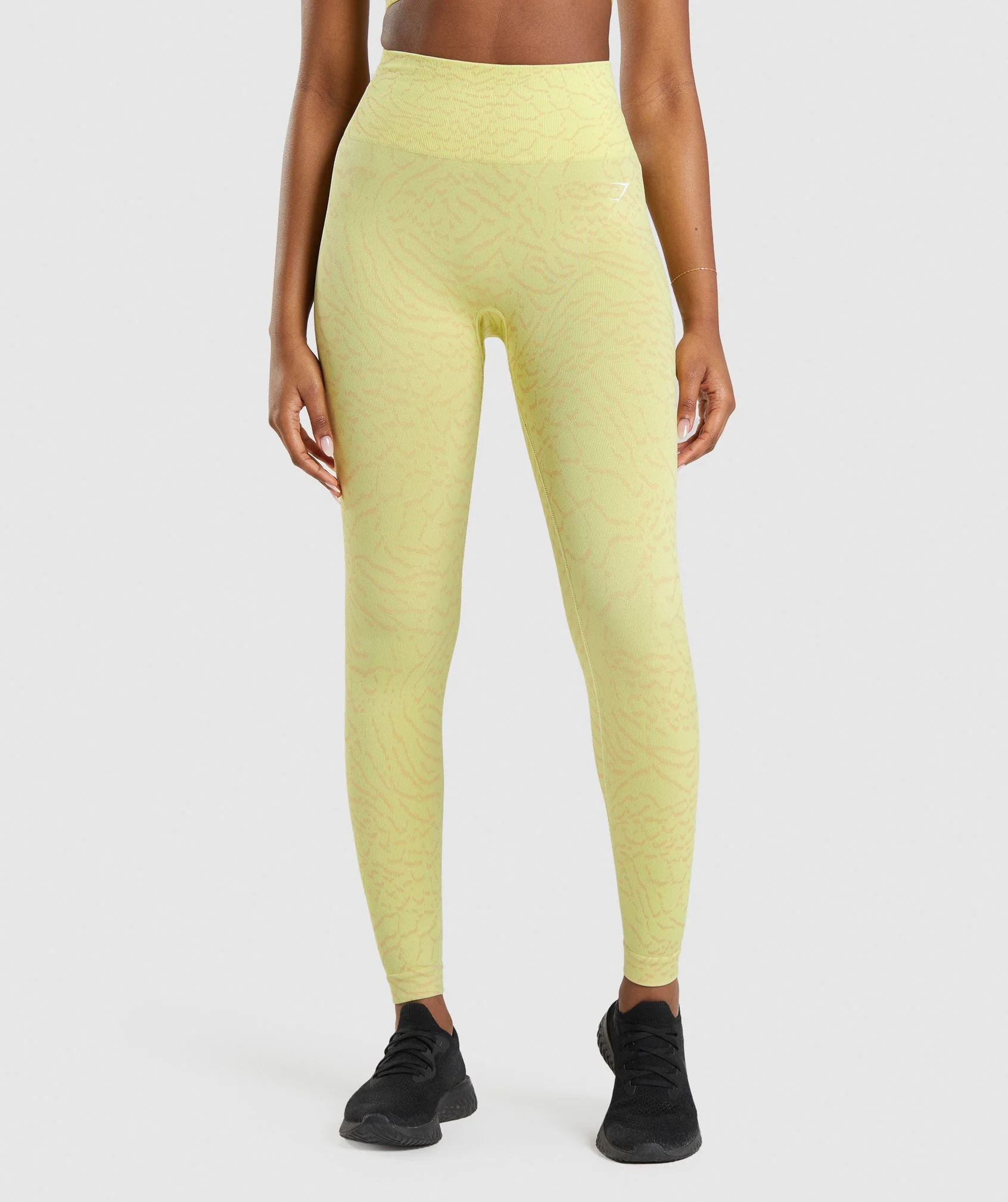 Adapt Animal Seamless Leggings Firefly Yellow