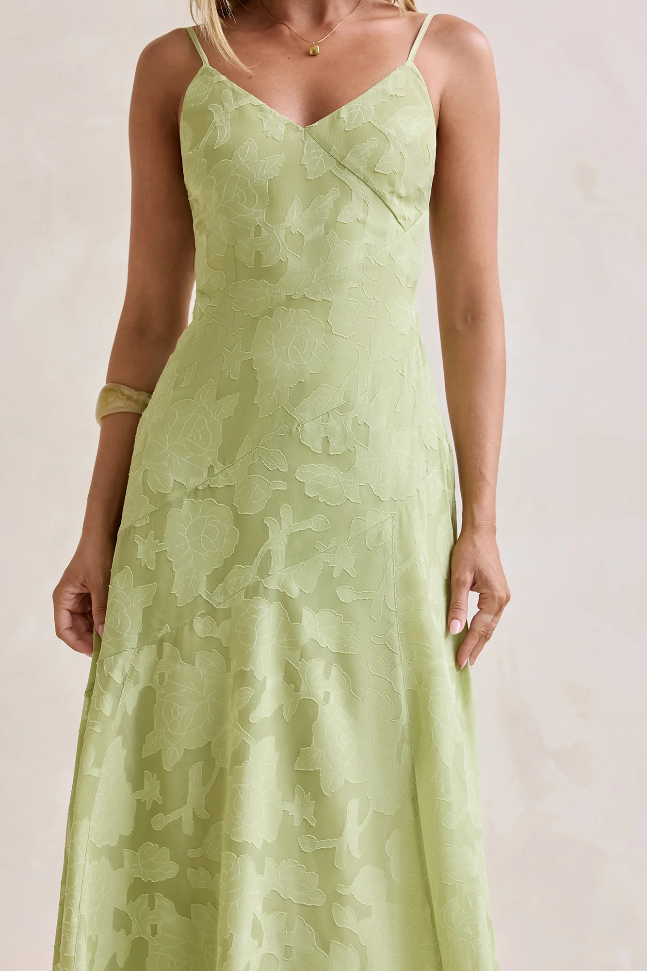 Dancing Spark Maxi Dress Sage