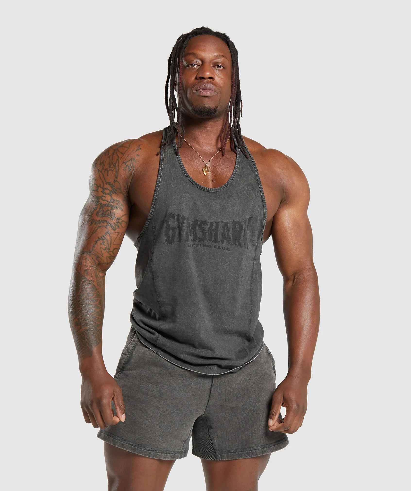 Heritage Washed Stringer Onyx Grey