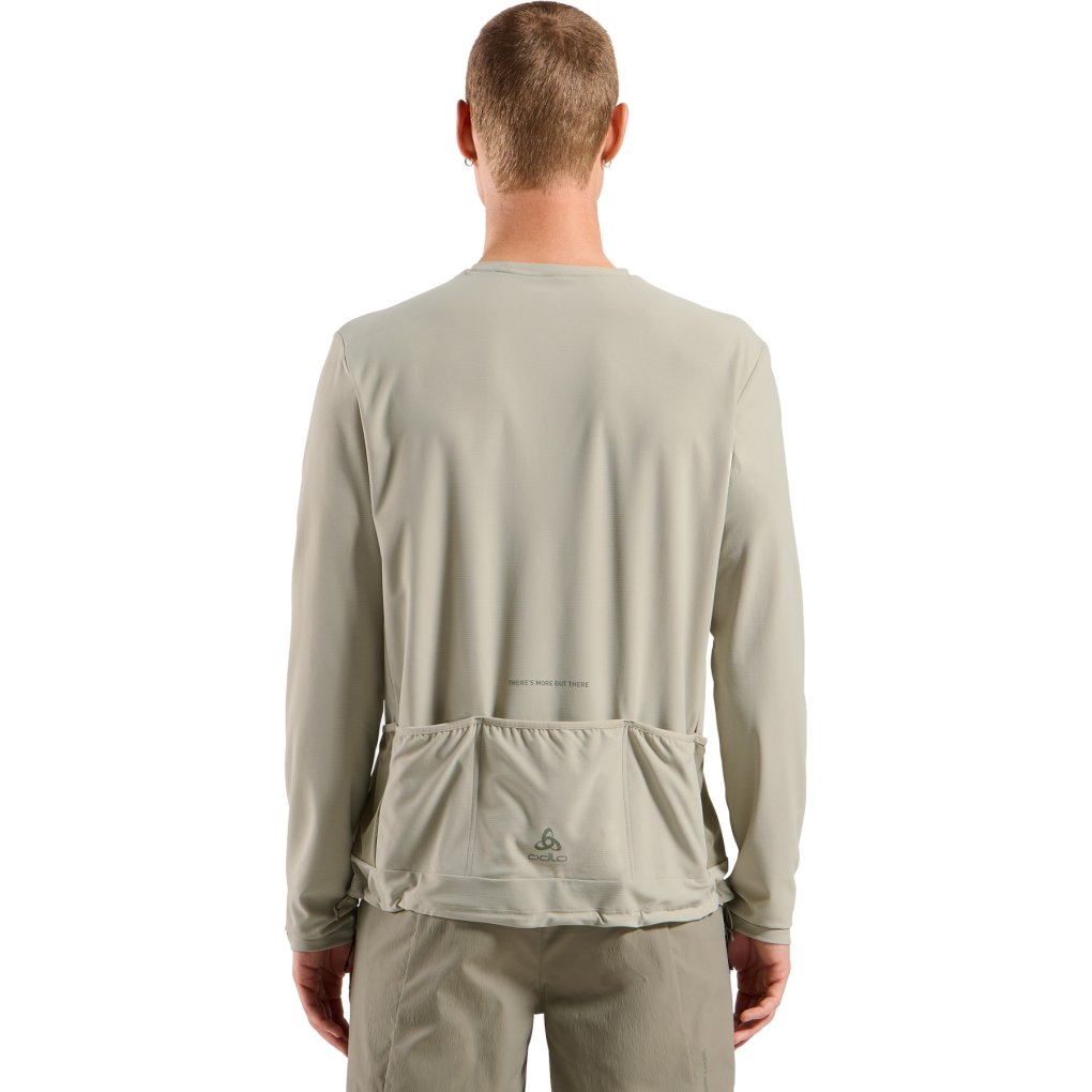 Odlo Explorer Chill-Tec Cargo Long-Sleeve T-Shirt Men - agate gray