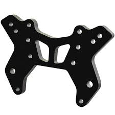 ARRMA Shock Tower Rs Front Aluminum, Black AR330498