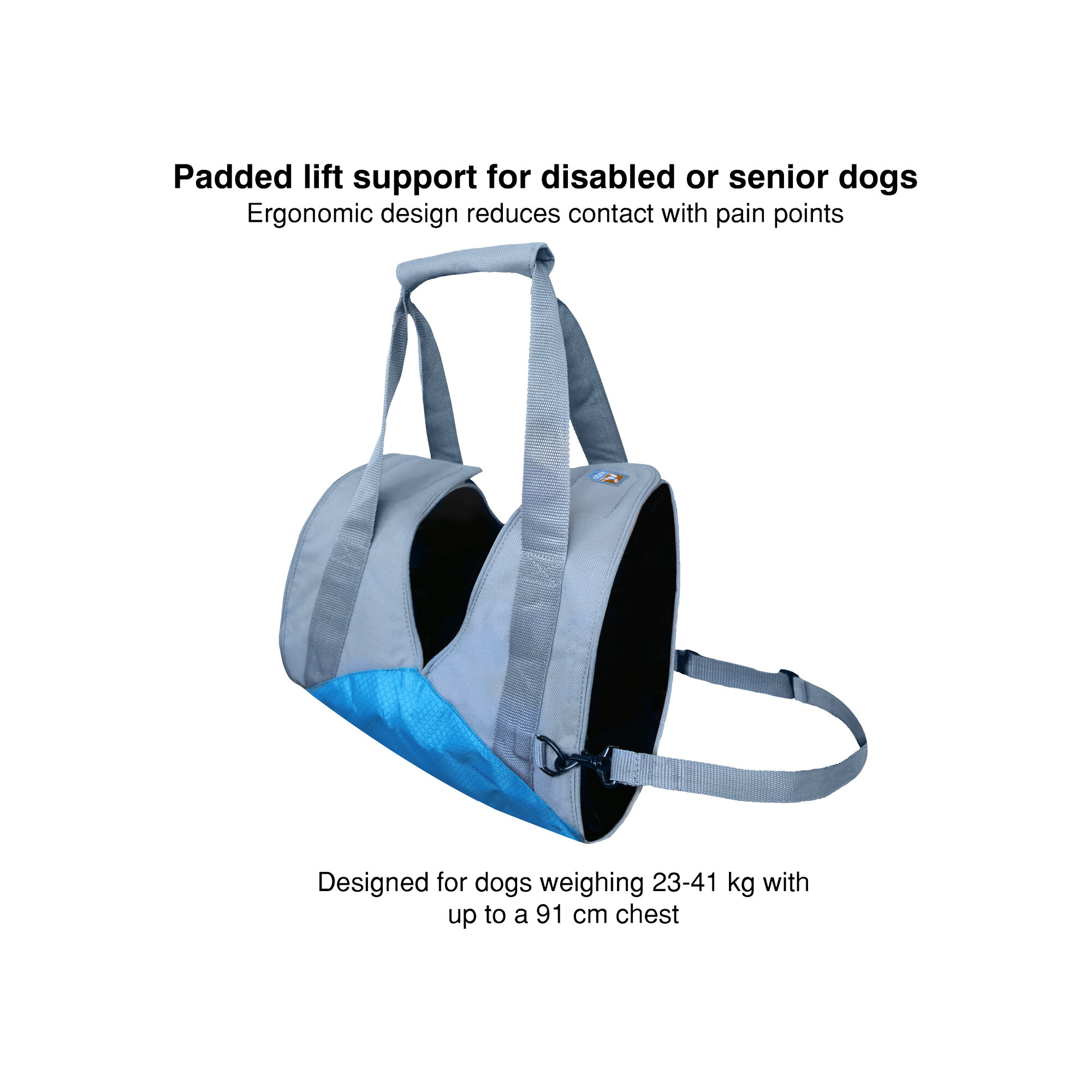 Kurgo Up & About Lifter - Blue/Charcoal