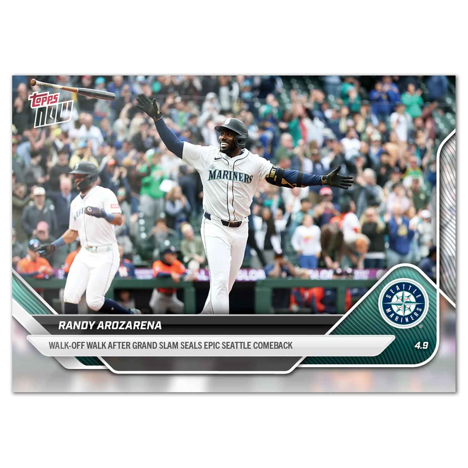 Randy Arozarena - 2025 MLB Topps NOW® - Card 54