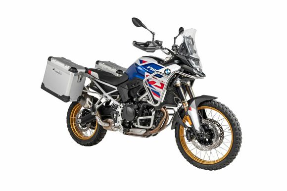 Touratech ZEGA Pro 38/45 suitcase - Gray support included - Gray anodizedBMW 900 F 900 GS - 2024 - 2026Ref: Trt00987A / 01-083-5736-0