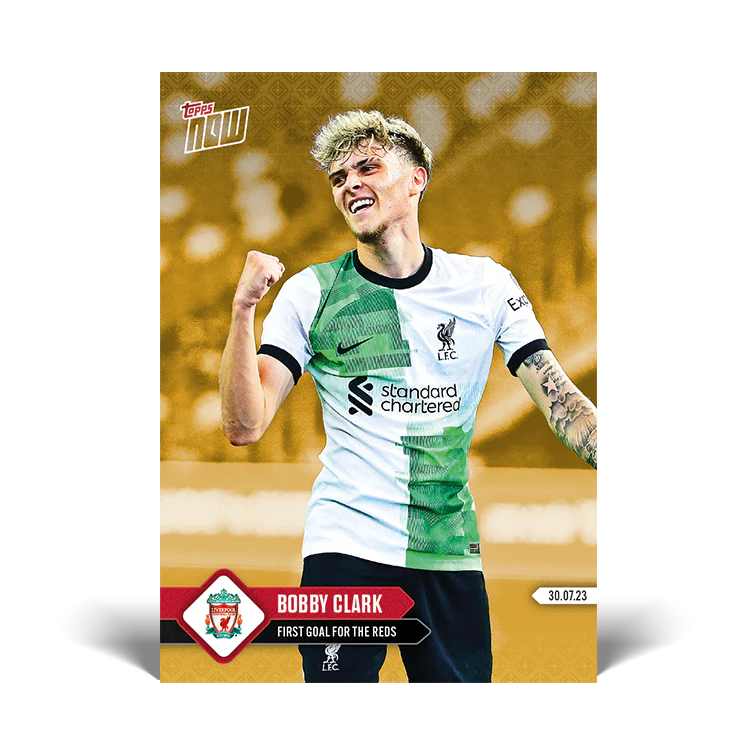 Topps UK - First goal for the Reds - Liverpool TOPPS NOW® Card #001