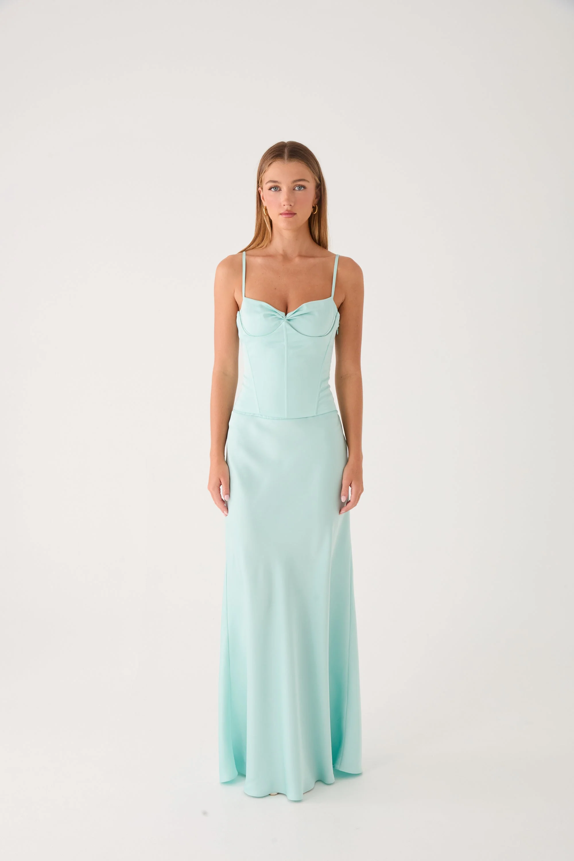Merritt Maxi Dress - Aqua