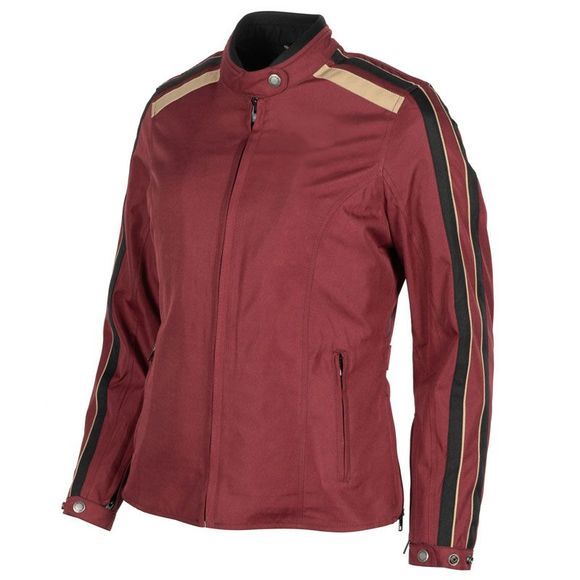 Moto Helstons Jade Tex - Red JacketRef : HS0849