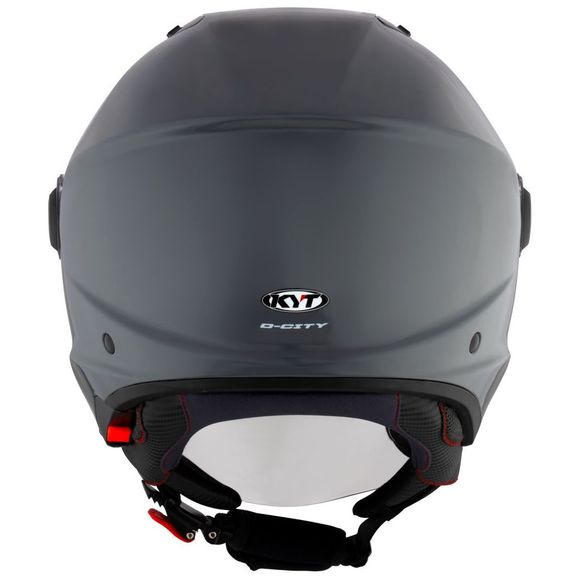 KYT D -City Jet Helmet - Plain - GrayRef: KYT0135