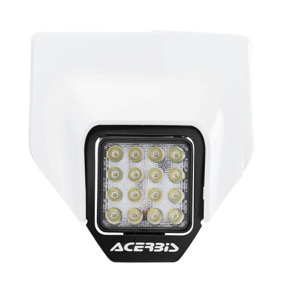 Acerbis WHITE headlight plate - WhiteRef: AE3297 / 0024302.030