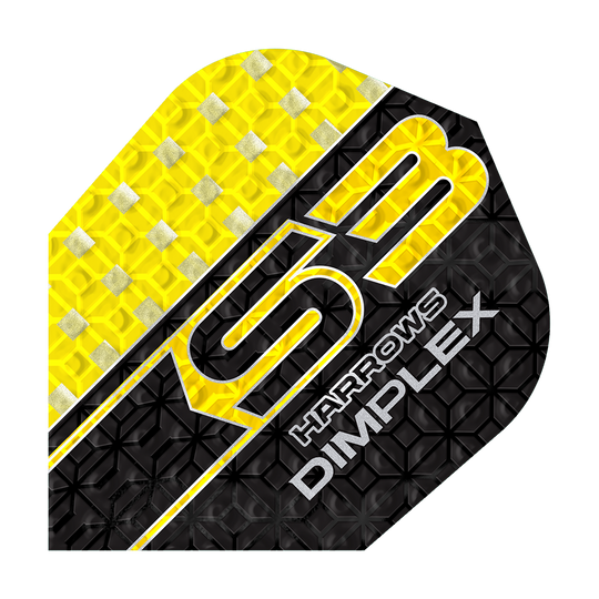 Harrows Dimplex S3 Flights - Yellow