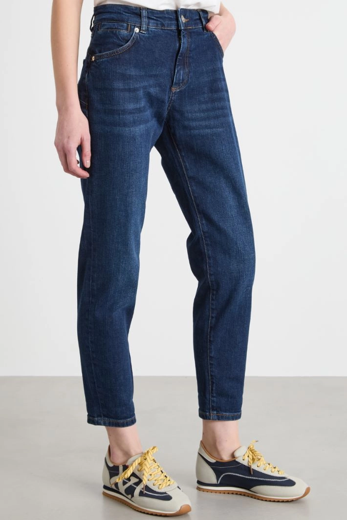Cigarette jeans - BLUE