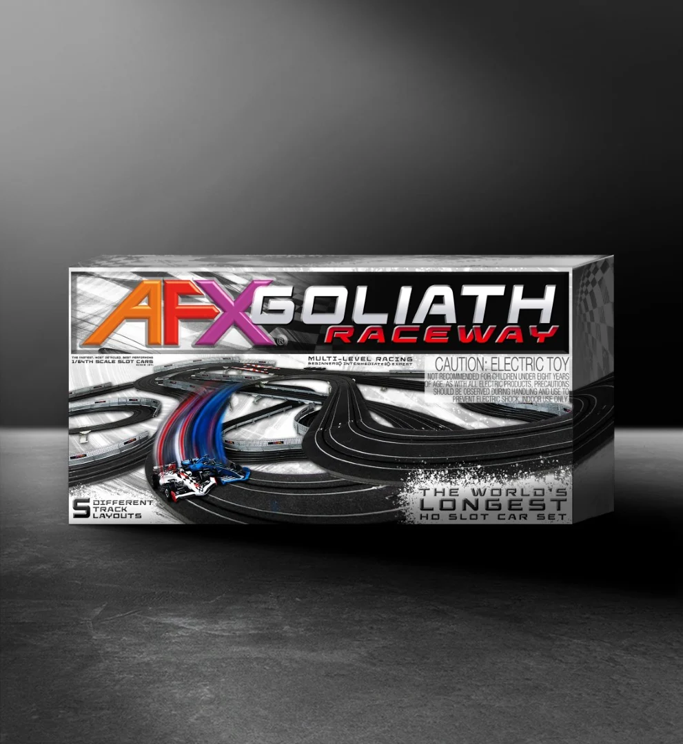 Goliath Raceway Set 65 Feet of Track AFX 22040