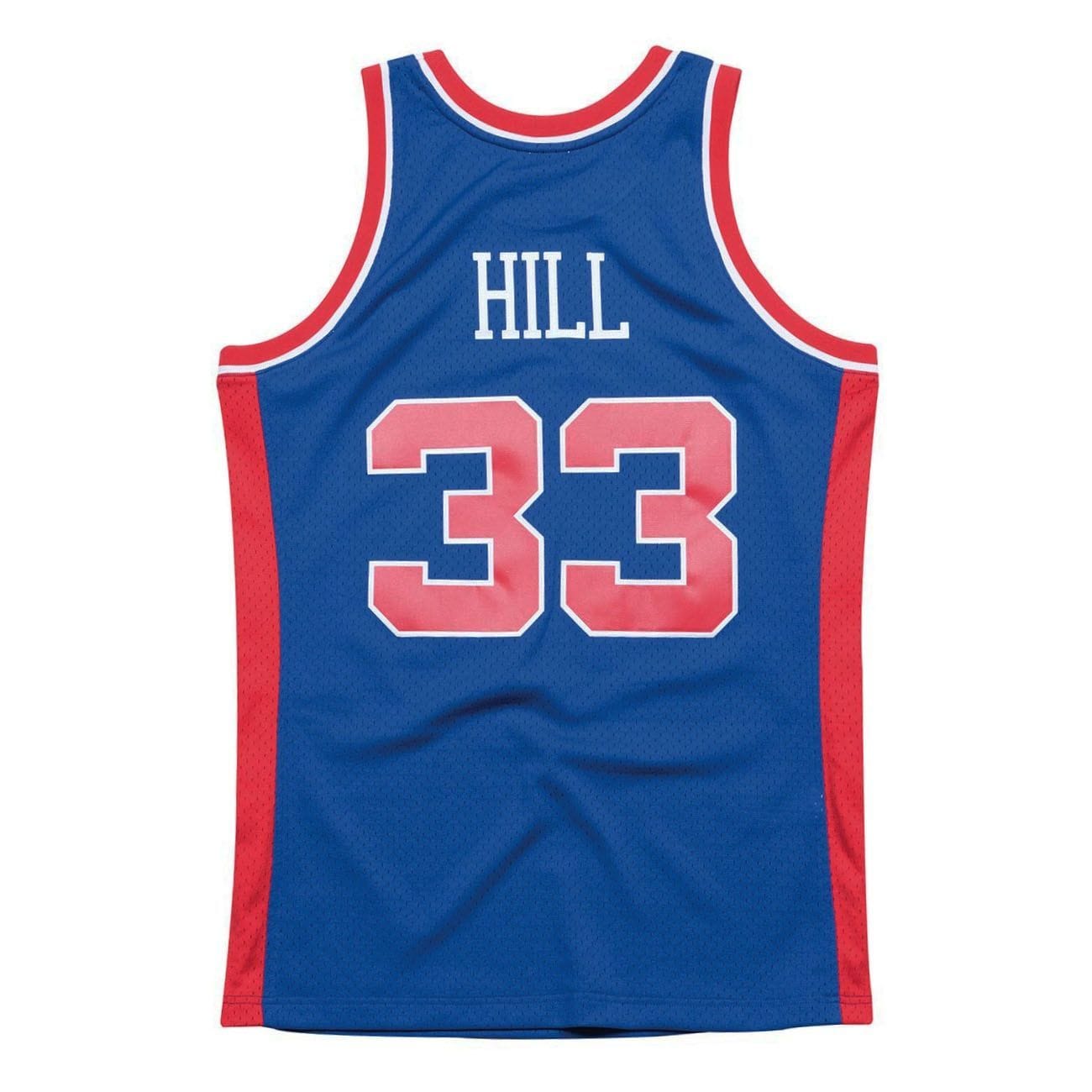 Grant Hill #33 Detroit Pistons 1995-96 Swingman NBA Jersey Blue