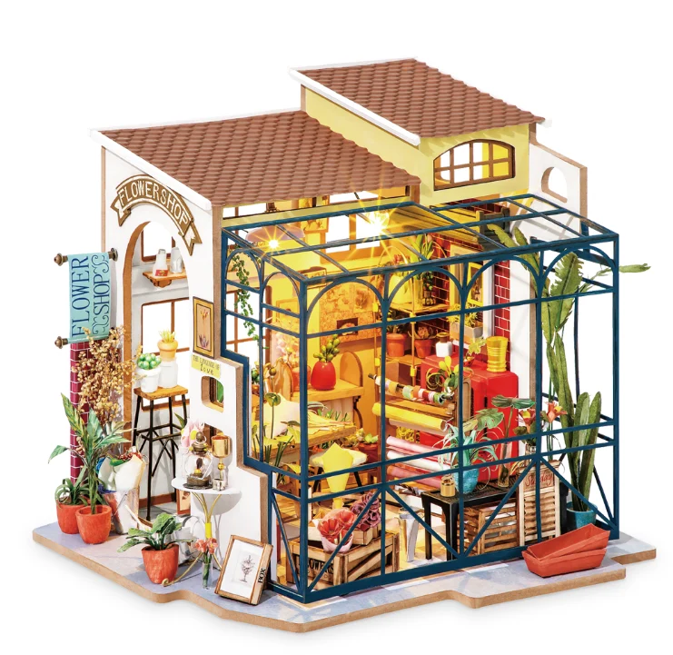 DIY House; Emily's Flower Shop Robotime DG145