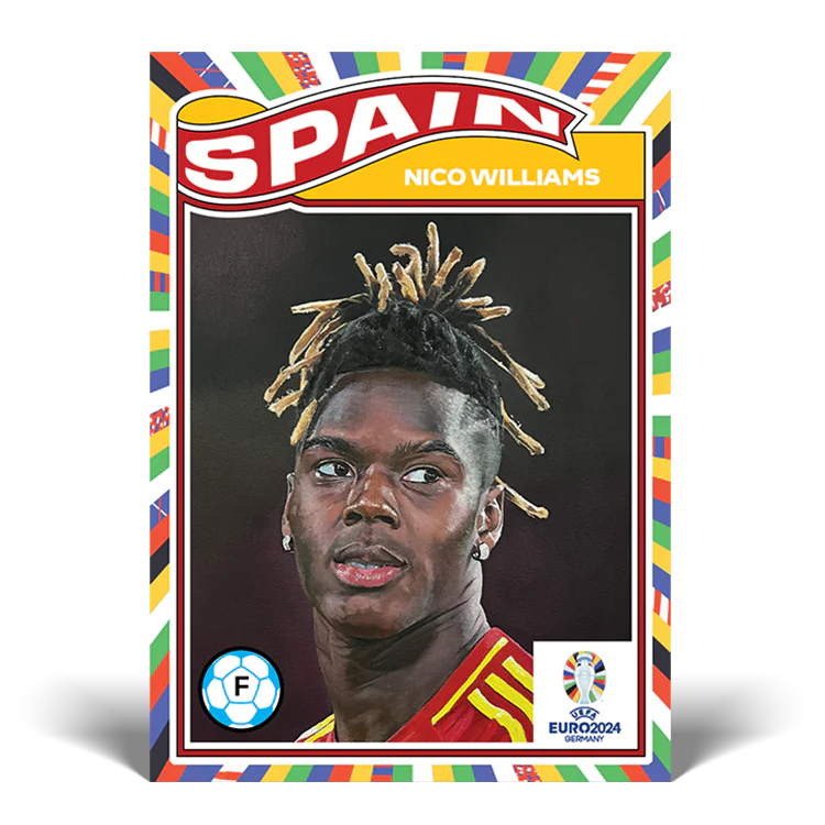 UEFA EURO 2024 Living Set Card 33 - Nico Williams