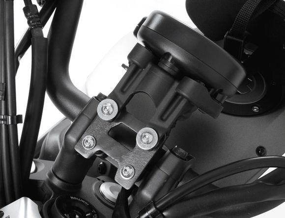 Hepco & Becker speedometer Dashboard offset kit - blackYAMAHA 700 XSR 700 ABS (RM11) - 2016 - 2021Ref: Hbe04665A / 42144550 00 01