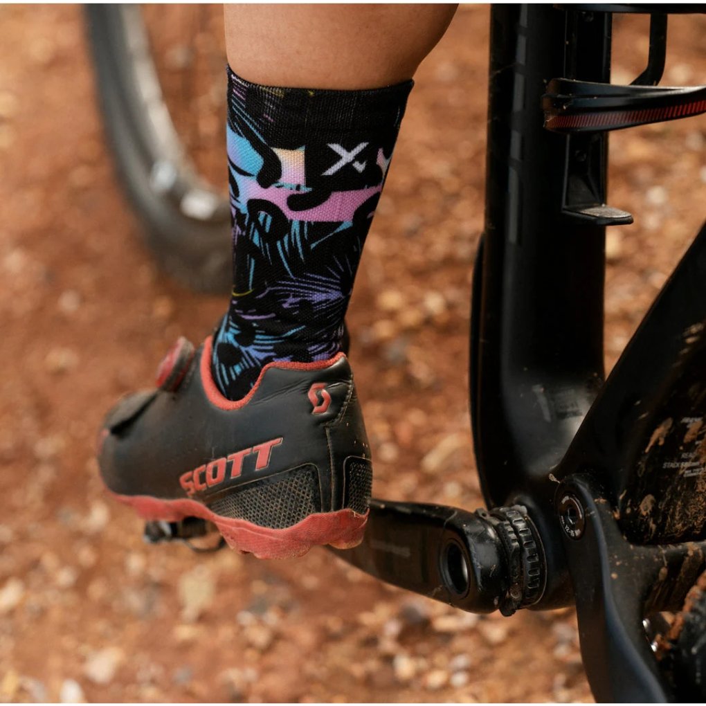 Sox Footwear Tropicals Socks - pastel black