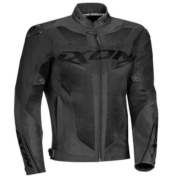 Moto Jacket Ixon Draco Black - BlackRef: IX1280