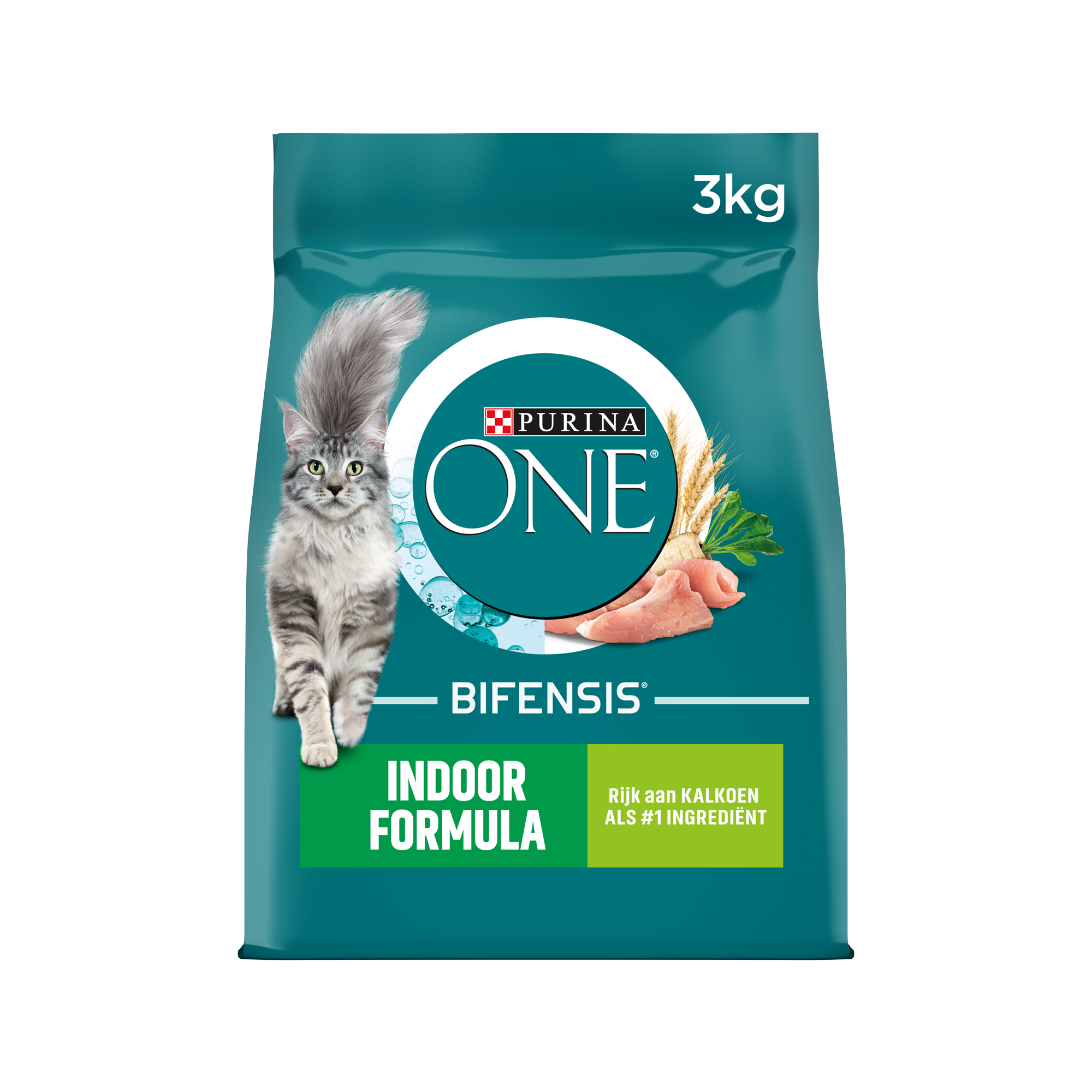Purina ONE Adult Indoor -  Turkey - 3 kg