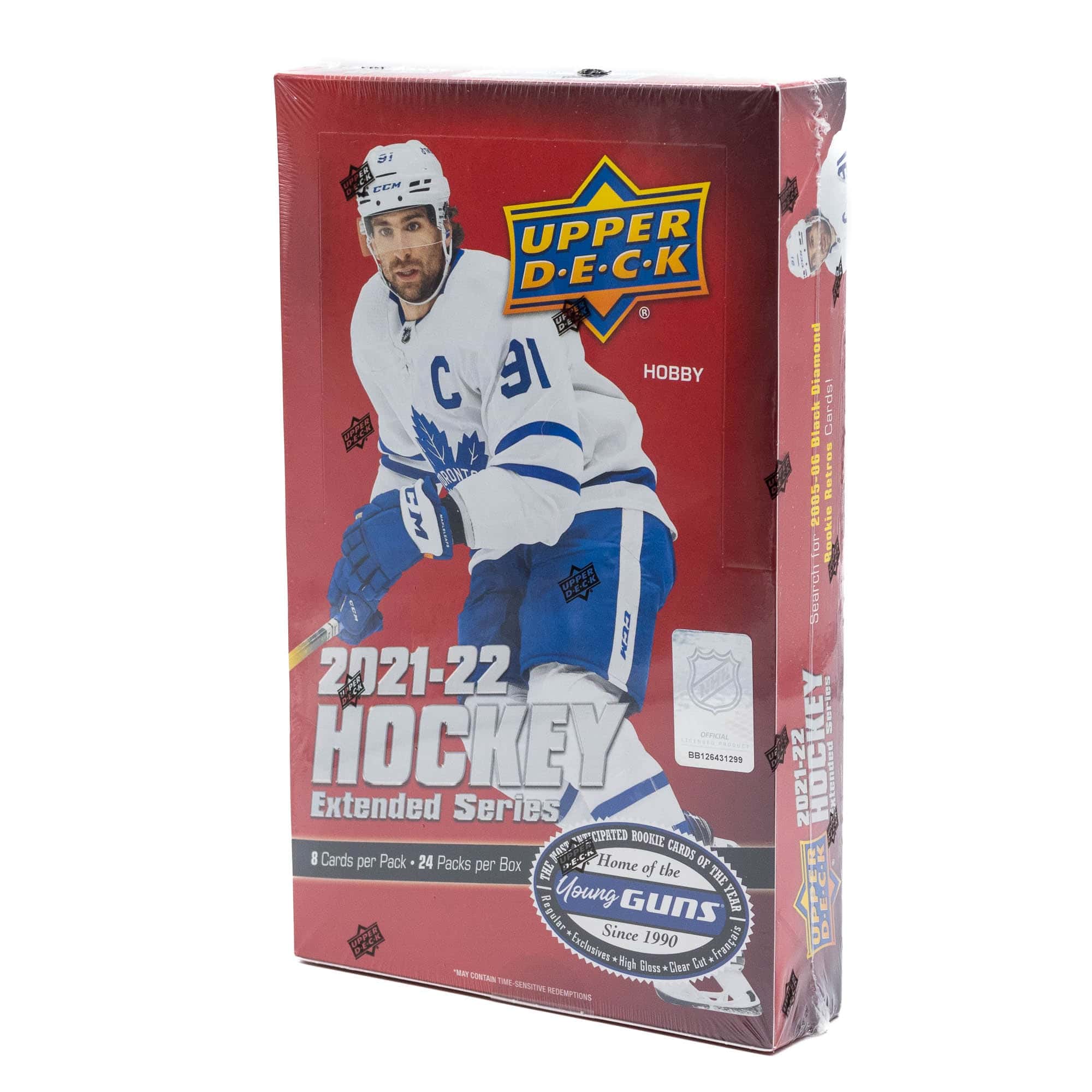 2021/22 Upper Deck Extended Series NHL Hockey Hobby Box