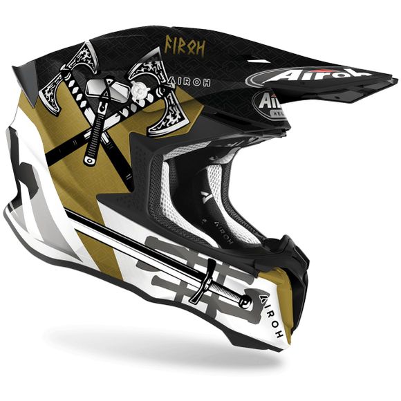 Airoh TWIST 2.0 cross helmet - SWORD - GLOSS/MATT 2023 - BlackRef: AR1164
