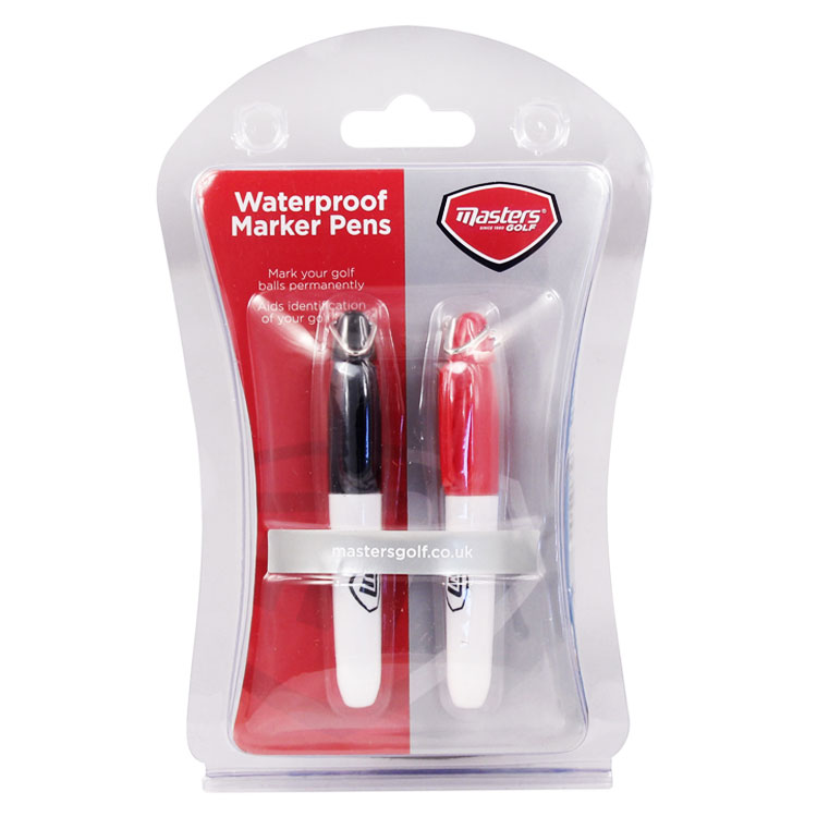 Masters Waterproof Ball Marker Pens (2 Pack)