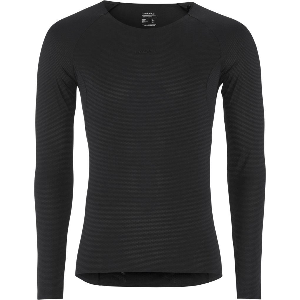 CRAFT Pro Dry Nanoweight Longsleeve Baselayer Shirt Men - Black/Black