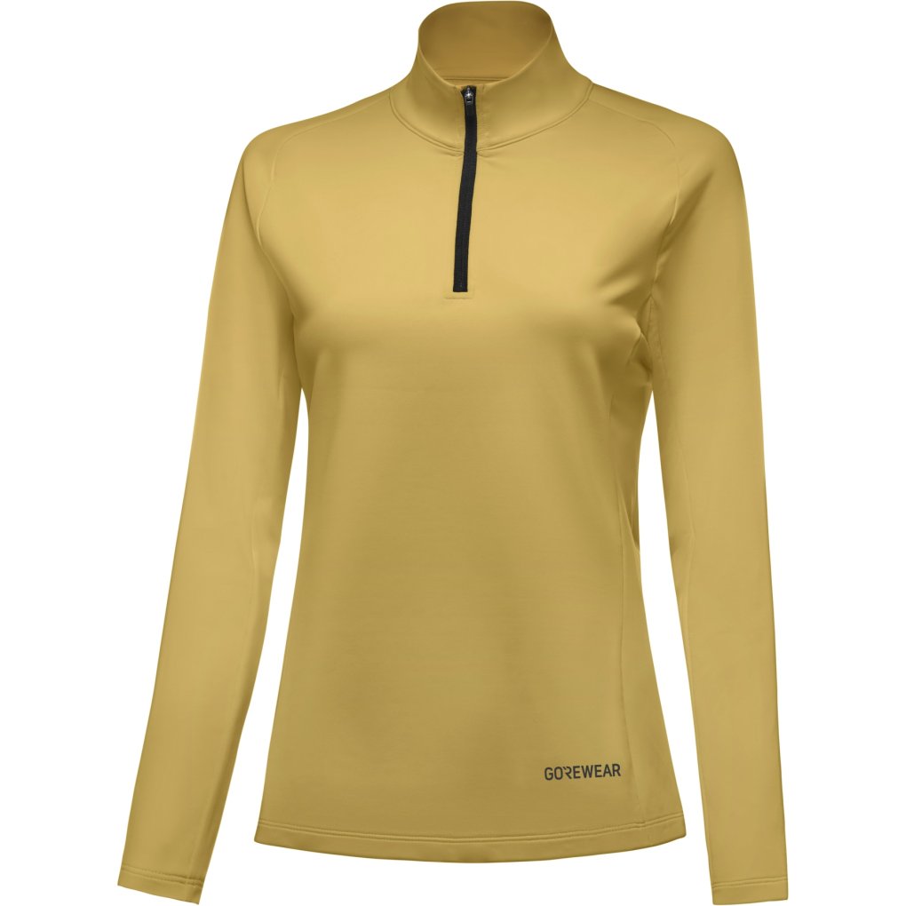 GOREWEAR Everyday Mid 1/4-Zip Long Sleeve Shirt Women - tuscan sand DD00