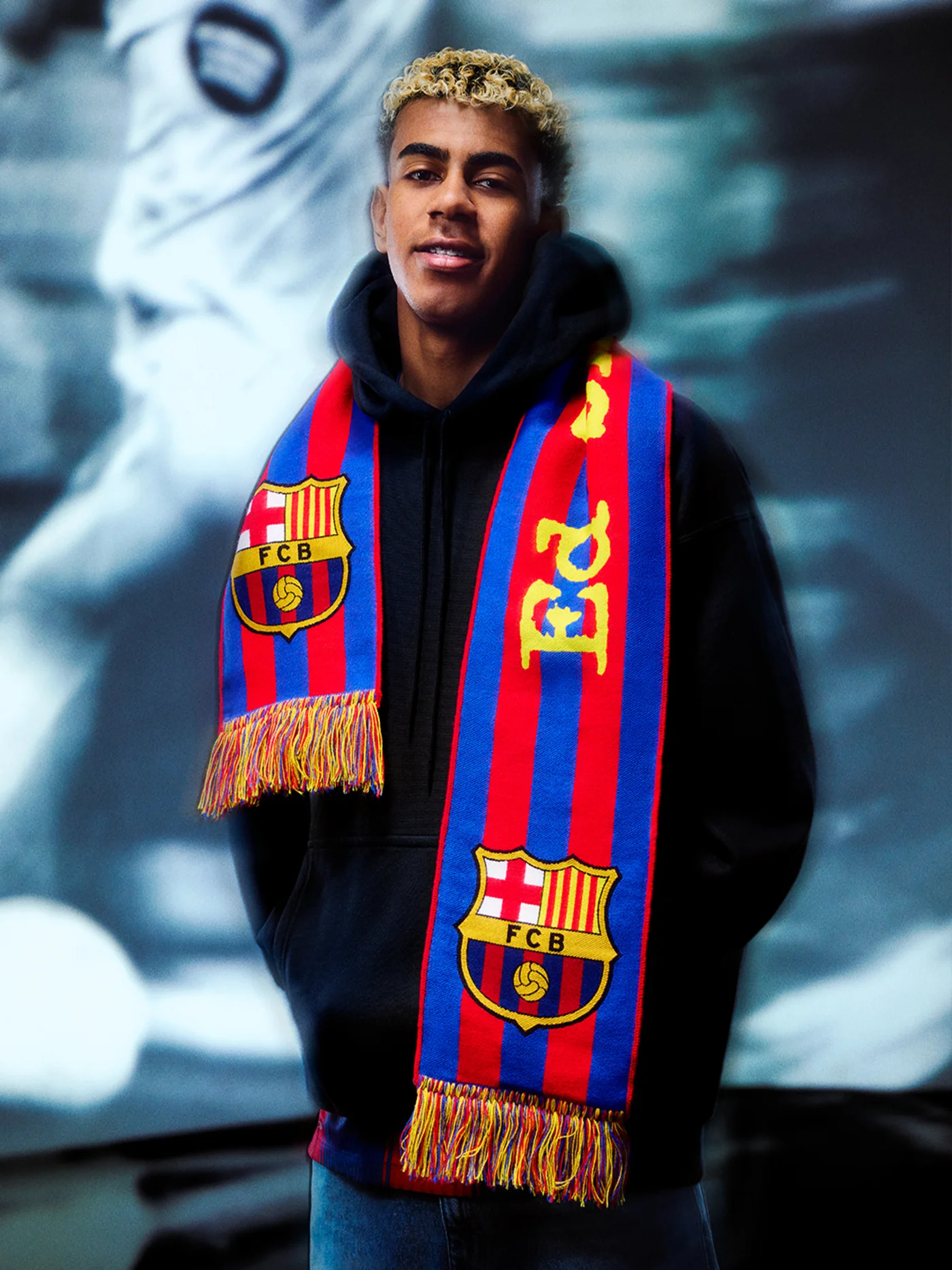 Scarf FC Barcelona x Ed Sheeran Blaugrana Limited Edition