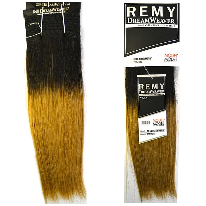 Model Model Remy Dreamweaver 100% Human Hair Weave - DREAM WEAVER YAKY 10