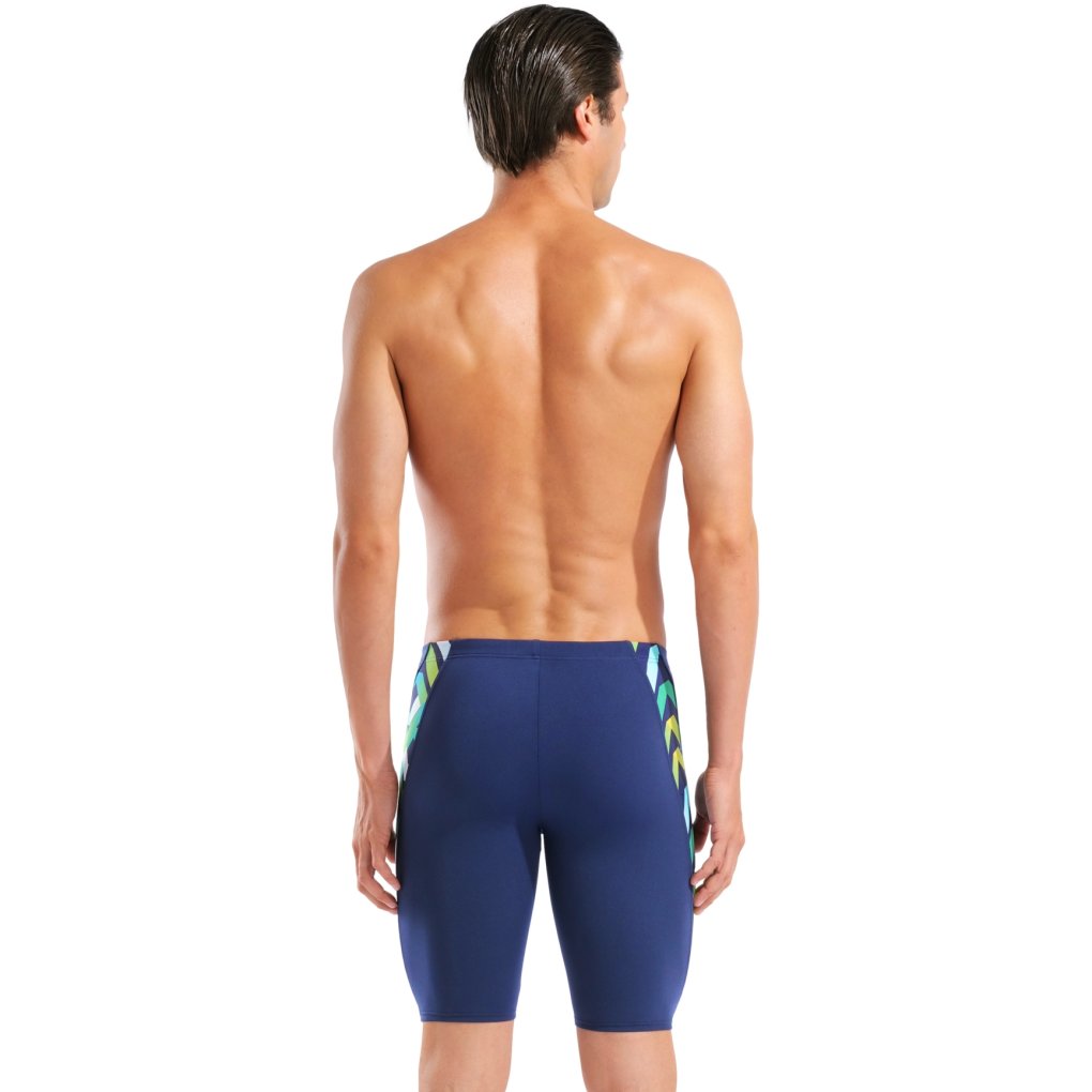 arena Performance Texture Swim Jammer Men - Navy/Navy Multi