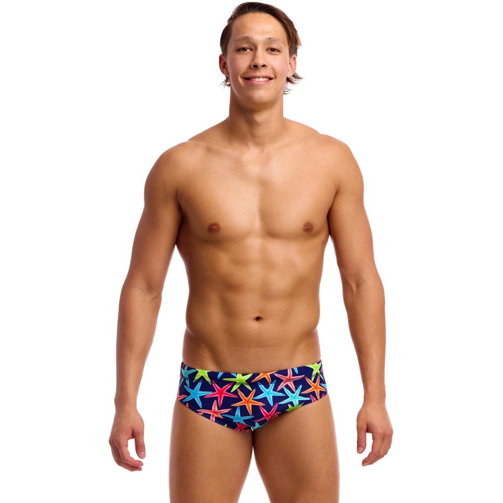 Funky Trunks Classic Eco Swim Briefs Men - Starry Night