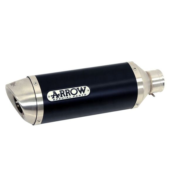 Arrow Alu Dark thunder silencer with stainless steel tip - BlackRef: AW0145 / 51518AON