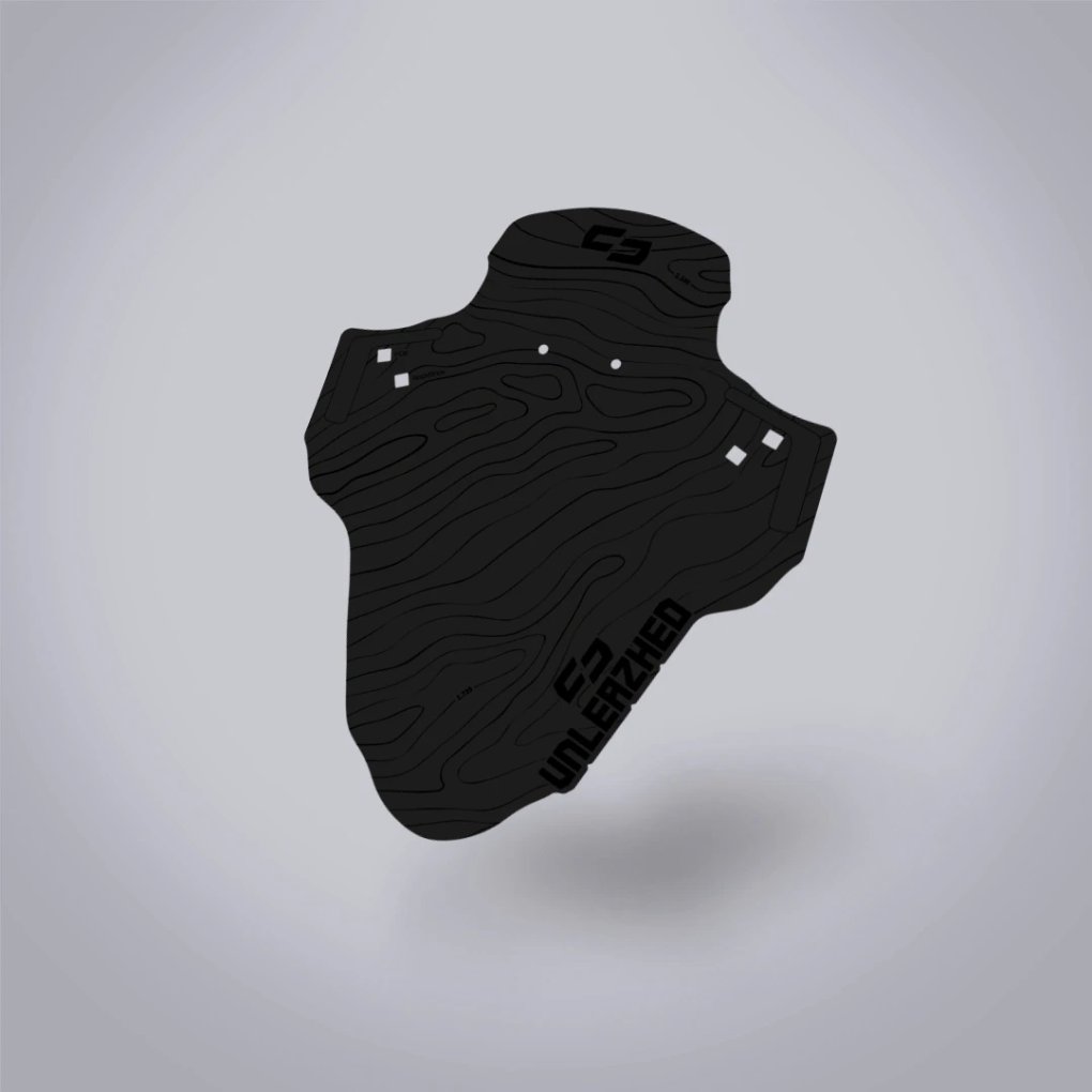 Unleazhed Unsplash M01 Bolt On Mudguard - Topolines