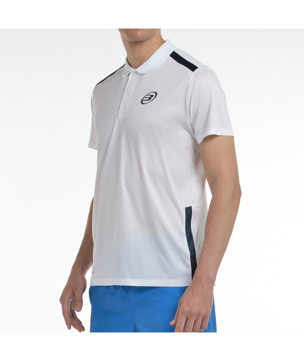 POLO T-SHIRT BULLPADEL BALTO WHITE