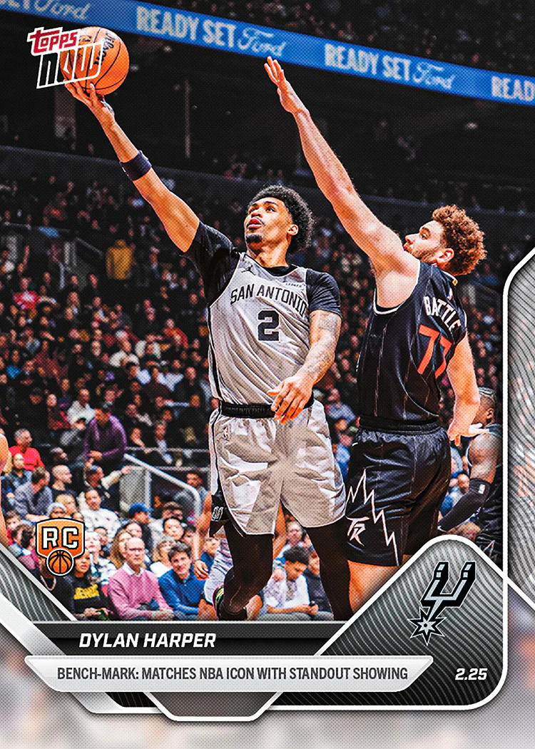 Dylan Harper - 2025-26 NBA Topps NOW® - Card 183
