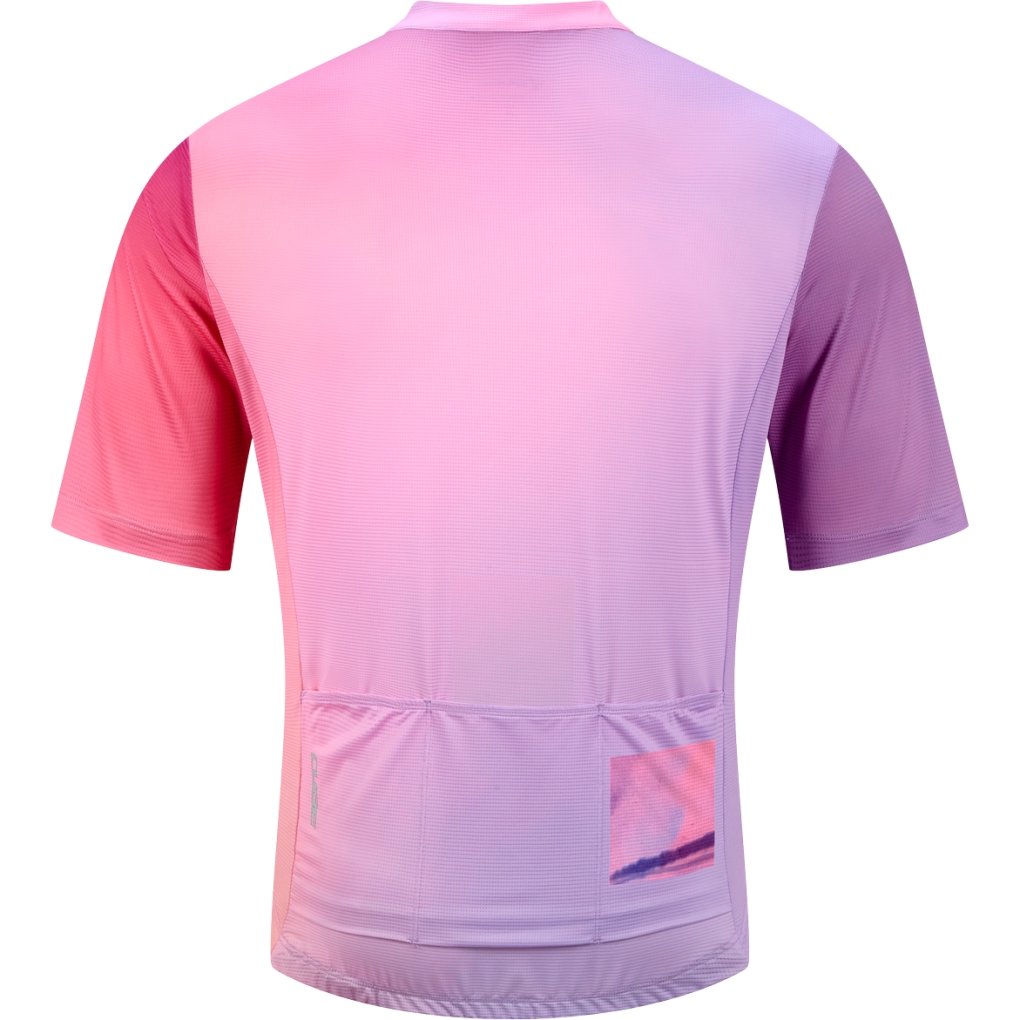 CUBE CMPT Artline Short Sleeve Jersey Men - purple´n´rose