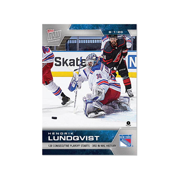 NHL TOPPS NOW® 5-Sticker Pack - Stickers SCP1 - SCP5 - Print Run: 472 packs