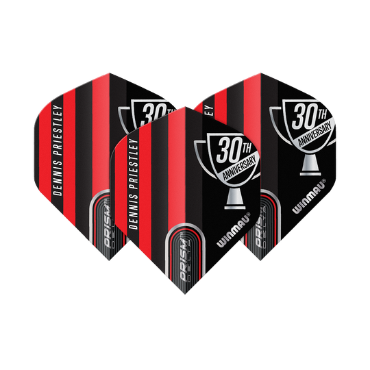 Winmau Prism Delta Dennis Priestley Diamond 3-Zero No2 Standard Flights