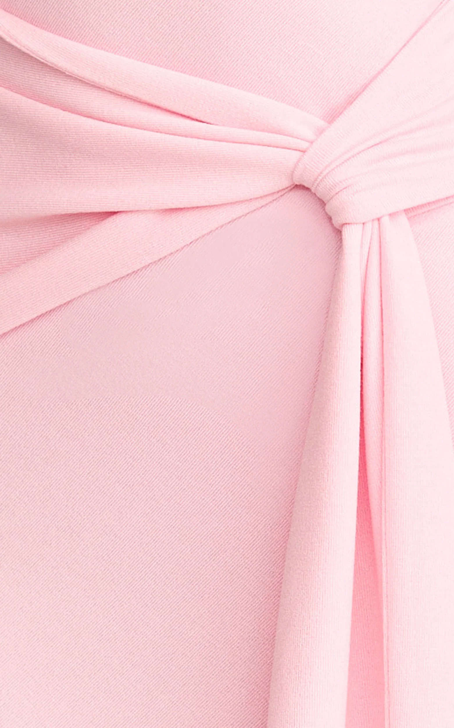 Aria Maxi Dress - Strapless Tie Waist Dress in Pink