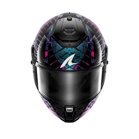Shark SPARTAN RS REPTAIA Full Face Helmet - Black / BlueRef: SH1876