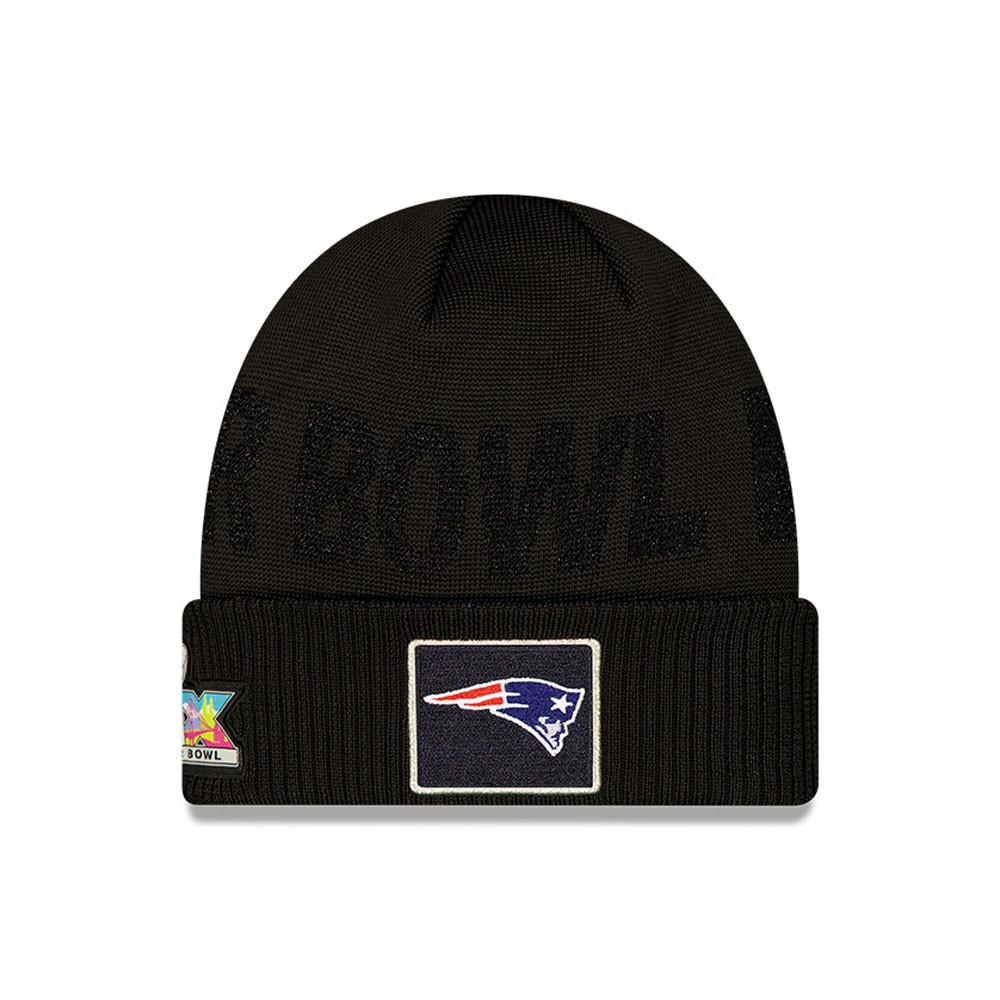 New England Patriots Super Bowl LX Sideline Beanie Knit